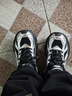 安踏星月3丨機甲鞋情侶厚底增高老爹鞋休閑鞋男女同款時(shí)尚復古運動(dòng)鞋 【男】基礎黑/銀-2 42 (男)/38(女) 曬單實(shí)拍圖