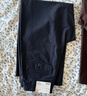 優(yōu)衣庫常規款女裝針織廓形長(cháng)褲/彎刀鐮刀褲子483722 482287 482287/09黑色 S 曬單實(shí)拍圖