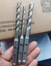 東成 電錘方柄方四坑沖擊鉆頭合金鉆頭鉆墻鉆混凝土 12*150mm 曬單實(shí)拍圖