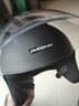 鳳凰（Phoenix）新國標電動(dòng)車(chē)頭盔雙鏡片3/4半盔啞黑 男女四季通用電瓶車(chē)頭盔冬季保暖騎行安全帽 曬單實(shí)拍圖