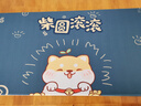 聚盈豐 鼠標墊大號動(dòng)漫勵志辦公游戲鼠標墊創(chuàng  )意文字鎖邊防滑鍵盤(pán)墊臺式電腦學(xué)習桌墊 800*300mm柴圓滾滾 曬單實(shí)拍圖