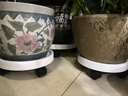 綠盼移動(dòng)花托盤(pán)圓形花盆底座帶萬(wàn)向輪轱轆接水28#內徑25cm 曬單實(shí)拍圖