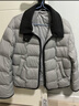 坦博爾【爆款推薦】秋冬羽絨服女輕薄短款小個(gè)子保暖外套TBF330226D 夏云灰 S (160) 曬單實(shí)拍圖