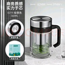 萬(wàn)象（WANXIANG）玻璃手柄水杯雙層商務(wù)辦公男士玻璃杯大容量泡茶杯帶過(guò)濾網(wǎng)簡(jiǎn)盒裝 經(jīng)典款-鈦銀色400ml 曬單實(shí)拍圖