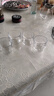 高檔主人杯水晶玻璃杯扳指杯透明杯子功夫茶道杯高顏值中式茶杯 透明扳指杯-4個(gè)裝85ml 曬單實(shí)拍圖