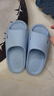 樸西小鯊魚(yú)軟底兒童涼拖鞋男童寶寶洗澡防滑家居室內拖鞋女童 原力藍 曬單實(shí)拍圖