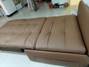 軒麗羽多功能中古風(fēng)可折疊沙發(fā)床一體兩用單人雙人小戶(hù)型客廳臥室沙發(fā)床 復古棕【手動(dòng)款】 1.0米乳膠款+全真皮 曬單實(shí)拍圖