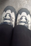 斐樂(lè )（FILA）官方女鞋老爹鞋運動(dòng)鞋鞋子厚底蘑菇休閑鞋 白中白/影黑灰-BD 38.5 曬單實(shí)拍圖