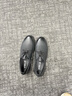 VOLO犀牛男鞋軟底商務(wù)休閑皮鞋男士免系帶冬季百搭板鞋 黑色 39 曬單實(shí)拍圖