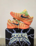 耐克NIKE男子實(shí)戰籃球鞋 莫蘭特3代 JA 3 運動(dòng)鞋HF2794-201橙43 曬單實(shí)拍圖