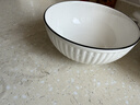 京東京造 碗 大容量湯碗水煮碗陶瓷碗家用大號面碗沙拉碗 8英寸山田碗*2 曬單實(shí)拍圖