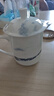 陶相惠骨瓷茶杯帶蓋大容量辦公杯子新中式茶杯家用喝水杯高檔陶瓷泡茶杯 曬單實(shí)拍圖