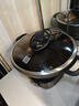 榮事達（Royalstar）電炒鍋 家用鑄鐵多功能電熱鍋電鑄鐵鍋炒鍋多用途鍋山東鍋電蒸鍋【帶定時(shí)】RDG-ZH34TC6D 曬單實(shí)拍圖
