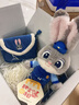 迪士尼（Disney）瘋狂動(dòng)物城朱迪斜挎包兔子玩偶包毛絨玩具情人節禮物女孩生日禮物 曬單實(shí)拍圖
