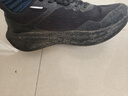 特步后盾跑步鞋運動(dòng)鞋男鞋秋冬季新款防水輕便減震回彈防滑跑鞋黑色 曬單實(shí)拍圖