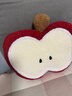 范爺家可愛(ài)抱枕毛絨蘋(píng)果辦公室午休枕家居沙發(fā)靠枕床頭靠墊生日禮物女生 曬單實(shí)拍圖