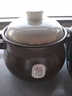 柚米釉米咖耐高溫砂鍋干燒不裂家用煲燃氣灶頭專(zhuān)商燉湯老式土陶陶瓷沙鍋 棕福煲米色蓋（推薦4-6人） 4000ml 曬單實(shí)拍圖