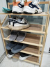 香主編鞋架家用門(mén)口小型入戶(hù)簡(jiǎn)易鞋柜免安裝折疊多層收納置物架5層50 曬單實(shí)拍圖