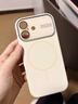 第一衛DIVI適用蘋(píng)果17手機殼 iphone17保護套鏡頭全包超薄Magsafe磁吸充電親膚液態(tài)硅膠防摔簡(jiǎn)約新款 白 曬單實(shí)拍圖