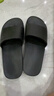 羅敷LUOFU拖鞋正品男士外穿軟底舒適防滑耐磨居家浴室洗澡情侶涼拖鞋 6166黑色-男款 43 曬單實(shí)拍圖