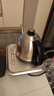 金灶（KAMJOVE）電熱水壺自動(dòng)上水電茶爐 手柄上水燒水保溫一體全自動(dòng)恒溫熱水壺泡茶專(zhuān)用茶臺燒水壺一體 FM-7銀色 0.9L 曬單實(shí)拍圖