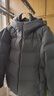 優(yōu)衣庫男裝女裝無(wú)縫羽絨連帽外套夾克羽絨服478279 08 深灰色 L 曬單實(shí)拍圖