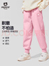 小豬班納兒童褲子2026春秋新款女大童薄款休閑運動(dòng)衛褲小女孩春裝束腳長(cháng)褲 曬單實(shí)拍圖