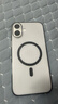 猩球衛士高級感防指紋適用Apple/蘋(píng)果iPhone16Plus磁吸瓦楞手機殼超薄行李箱條紋保護套磨砂MagSafe外殼灰 曬單實(shí)拍圖