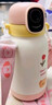 物生物（RELEA）指紋解鎖保溫杯兒童水杯女密碼316L不銹鋼吸管學(xué)生杯子生日禮物 曬單實(shí)拍圖