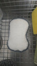 佳幫手雙面洗碗海綿擦布4片裝鋼絲球百潔布廚房刷鍋洗碗神器 曬單實(shí)拍圖