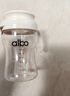 albo學(xué)飲杯寶寶嘬口杯廣口兒童魔術(shù)水杯嬰兒喝水喝奶唇控啜飲杯 BZ351 曬單實(shí)拍圖