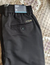 海瀾之家（HLA）休閑褲男輕商務(wù)時(shí)尚系列大碼褲子男秋冬季 黑色5C S 165/76A推薦112~120斤 曬單實(shí)拍圖