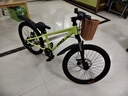 京東京造靈躍山地自行車(chē)京東自營(yíng)8-12-13歲兒童自行車(chē)學(xué)生變速22寸青檸綠 曬單實(shí)拍圖
