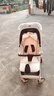 寶寶好A12雙向嬰兒推車(chē)輕便可折疊可坐可躺便攜式兒童口袋推車(chē)一鍵折疊 A12-焦糖奶茶【雙向+輕便+大座艙】 曬單實(shí)拍圖