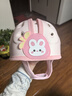 愛(ài)貝迪拉（AIBEDILA）防摔帽嬰兒學(xué)步護頭防摔撞頭盔枕寶寶學(xué)走路兒童防撞神器粉色小兔 曬單實(shí)拍圖