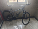 喜德盛（xds）山地自行車(chē)黑客700鋁合金車(chē)架24速變速油壓碟剎運動(dòng)健身休閑單車(chē) 灰/黑（2026款） 17寸（適合身高170-185cm） 曬單實(shí)拍圖