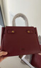 百麗送媽媽女包包手提包高級婚包新娘包大容量X5348CX0 紅色-大號升級版牛皮 F 曬單實(shí)拍圖