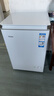 海爾（Haier）100L單溫冰柜小型家用小冰柜減霜一級能效冷藏冷凍轉換深冷冷柜小冰箱BC/BD-100GHW9D國家補貼 曬單實(shí)拍圖