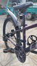 雷克斯（LAUX）哪吒200plus山地車(chē)自行車(chē)成人學(xué)生代步通勤單車(chē)鋁合金24速純油碟 超啞幻紫（標準版） 24速 24英寸 曬單實(shí)拍圖