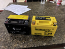 MOTOBATT百特摩托車(chē)電池KTM390 GW250 GSX250幼獅500賽600追YTX9-BS 曬單實(shí)拍圖
