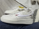 耐克NIKE男空軍一號AF1 AIR FORCE1馬年限定款運動(dòng)鞋IQ1119-011白42.5 曬單實(shí)拍圖