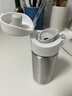 MUJI不銹鋼 保溫保冷水杯 單觸式 杯子 易攜帶 350mL 曬單實(shí)拍圖