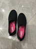 斯凱奇（Skechers）健步鞋女緩震一腳蹬透氣運動(dòng)鞋15900 黑色/粉紅色/BKPK 37  曬單實(shí)拍圖