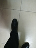 奧康（Aokang）官方男士商務(wù)通勤系帶舒適休閑皮鞋透氣西裝牛皮鞋爸爸 黑色 41 曬單實(shí)拍圖