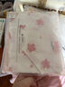 童泰（TONGTAI）嬰兒半背衣夏季純棉衣服初生寶寶和尚服滿(mǎn)月服上衣提花粉色59cm 曬單實(shí)拍圖