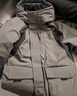阿迪達斯25年冬款黑色派克羽絨服  商務(wù)通勤600蓬男士休閑羽絨連帽夾克 曬單實(shí)拍圖