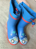 檸檬寶寶兒童雨鞋高筒女童男孩防水防滑橡膠雨靴學(xué)生水鞋 藍色機器人 35 曬單實(shí)拍圖