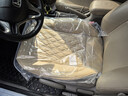 頭層牛皮汽車(chē)坐墊單片座椅保護套真皮四季通用主駕駛夏季透氣座墊 溫馨米【方墊】 通用 曬單實(shí)拍圖