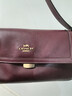 蔻馳（COACH）奧萊女士女包ETTA 25號翻蓋單肩包腋下包通勤盒子包 IM/褐紅色 曬單實(shí)拍圖