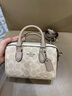 蔻馳（COACH）【品牌直供】女士ROWAN手提單肩斜挎波士頓包CW330女神節禮物 曬單實(shí)拍圖